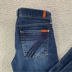 7 For All Mankind Jeans Women's DOJO Flare Legs Made in USA Denim  -  Size: 29